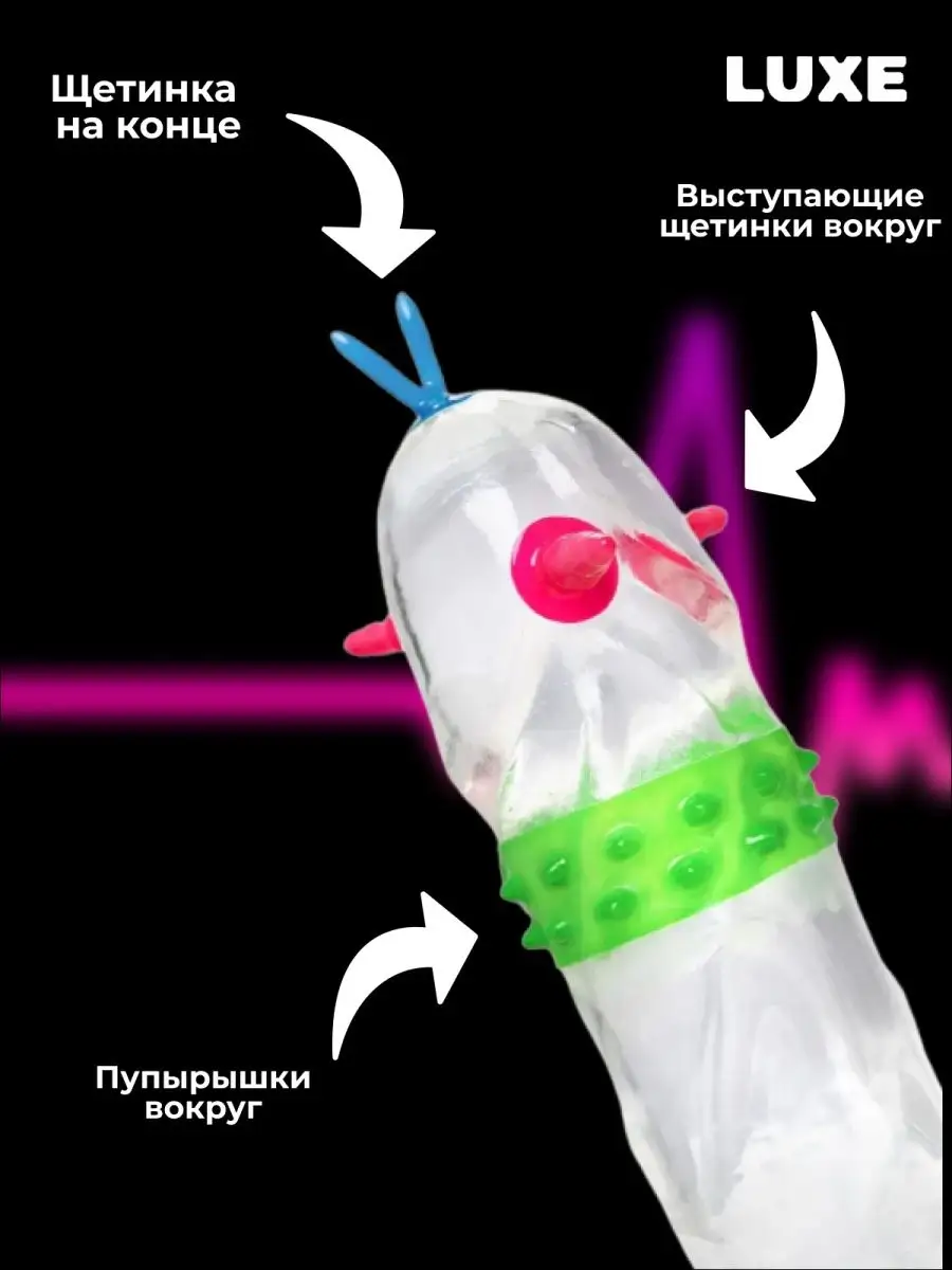 Презервативы с усиками тм_egzo