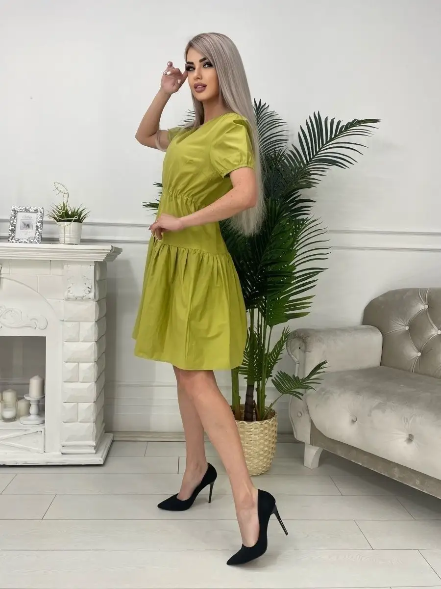 Платье летнее повседневное Fashion dress купить по цене 470 ₽ в  интернет-магазине Wildberries | 73015378