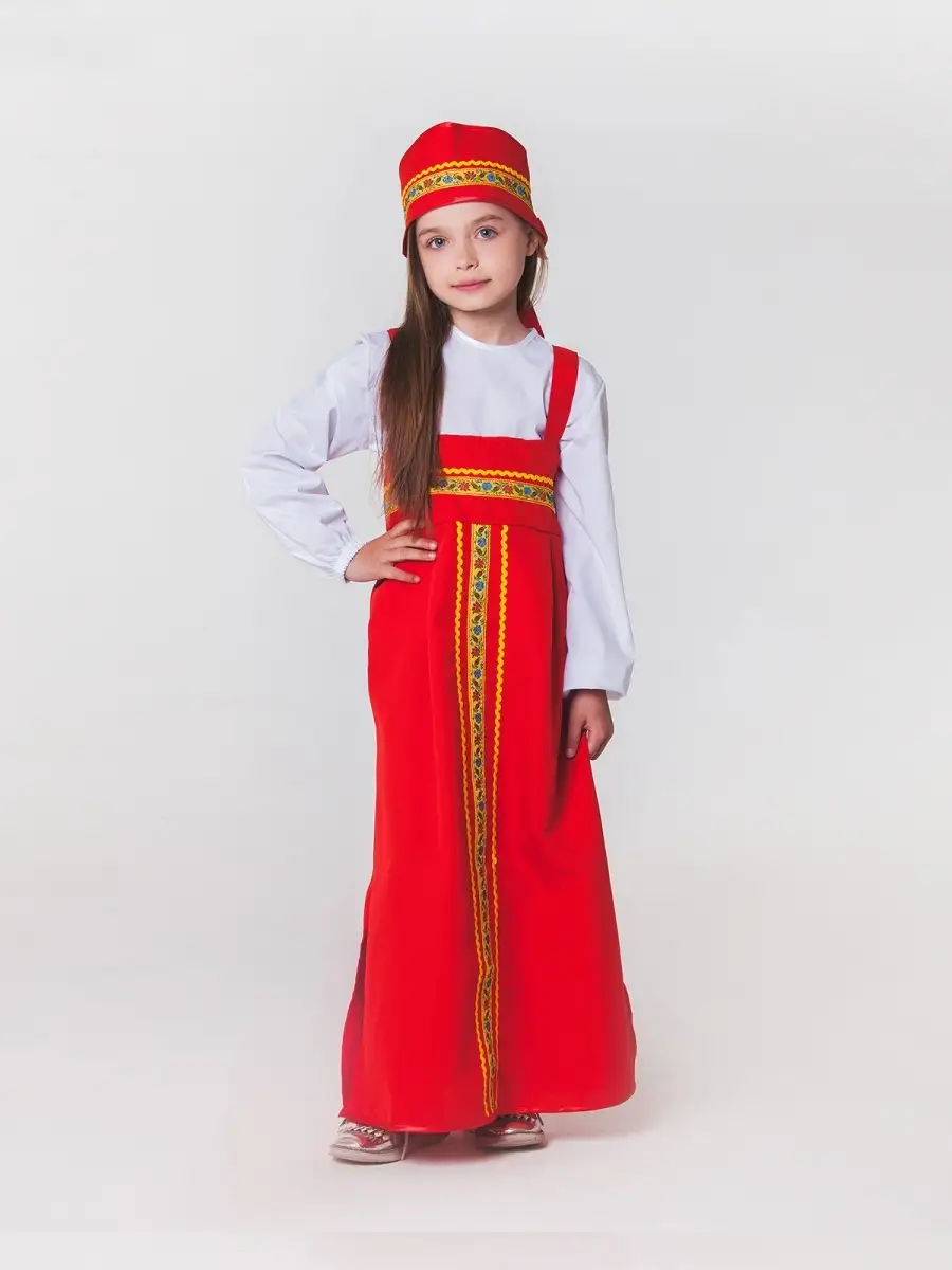 Сарафан русский народный для девочки