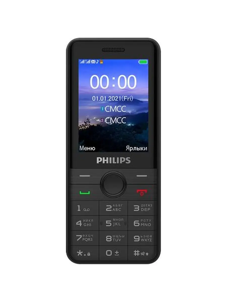 Мобильный телефон Xenium E172 Black Philips купить по цене 2 313 ? в  интернет-магазине Wildberries | 73723815