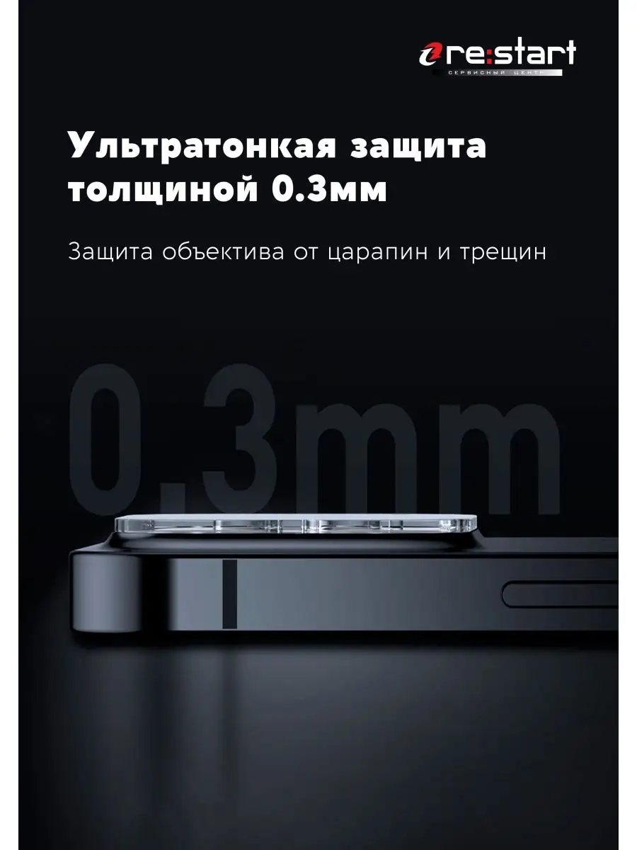 Re:start Защитное стекло на камеру для Apple iPhone 11