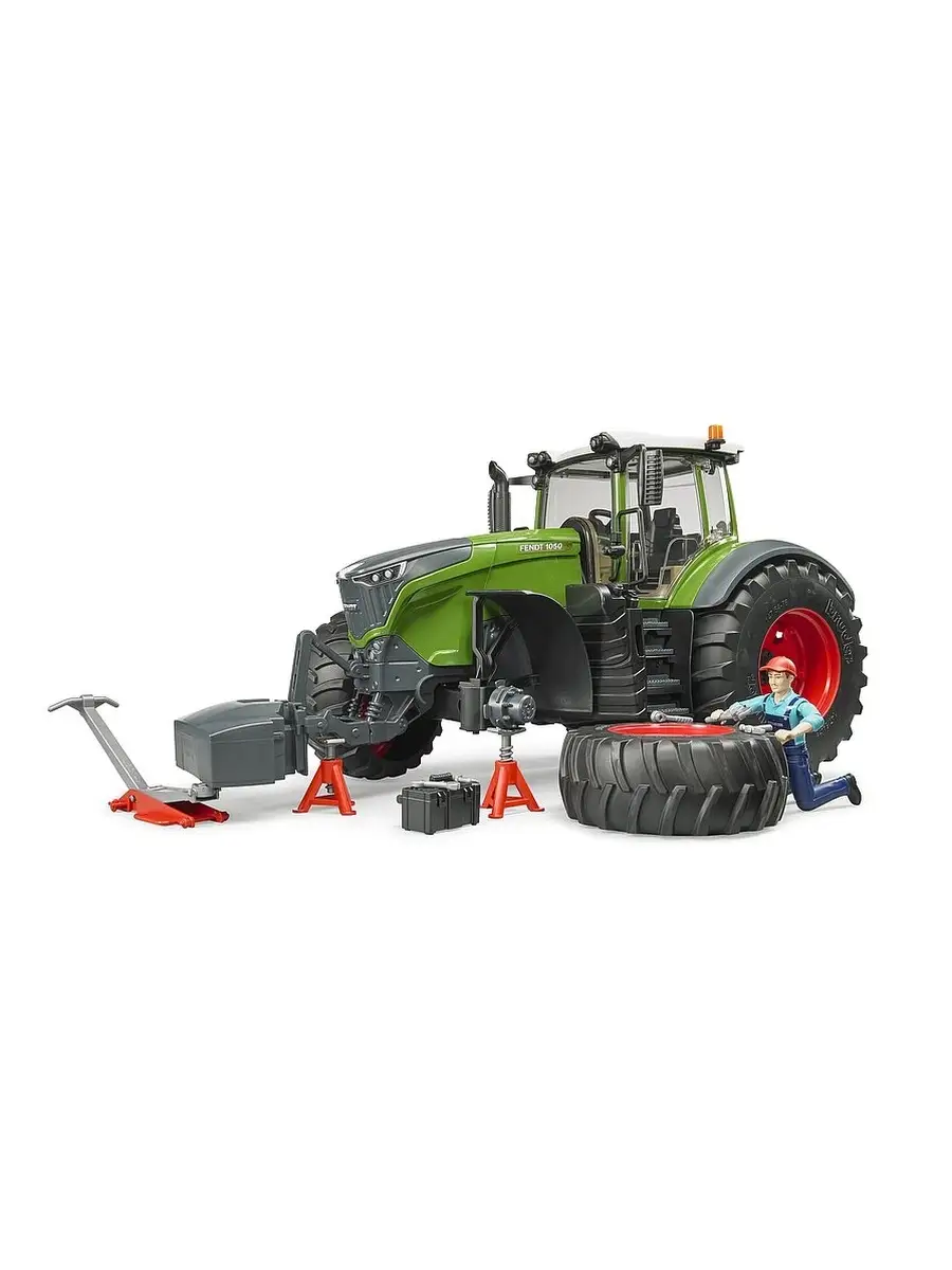 Bruder Брудер Трактор Bruder Fendt 1050 Vario, с фигуркой механика и аксес…