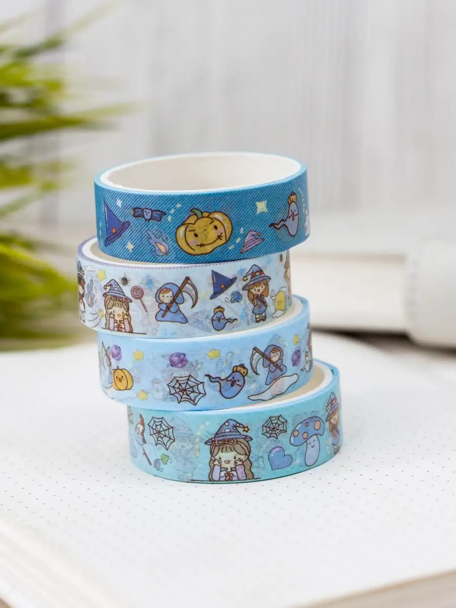 Цветной дизайнерский скотч Masking Tape