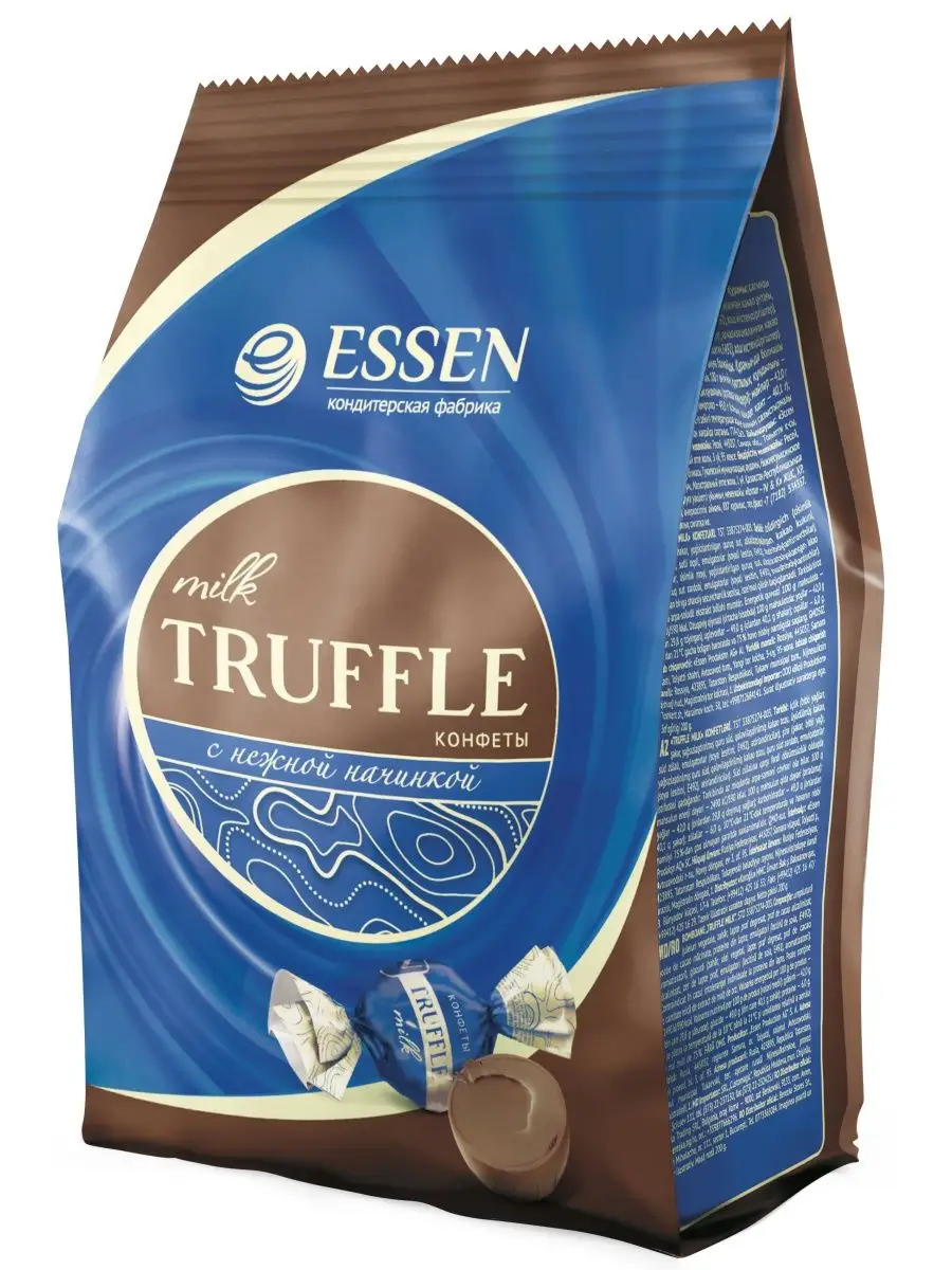 Конфеты TRUFFLE MILK, 200 гр ESSEN купить по цене 117 ₽ в интернет-магазине  Wildberries | 77238794