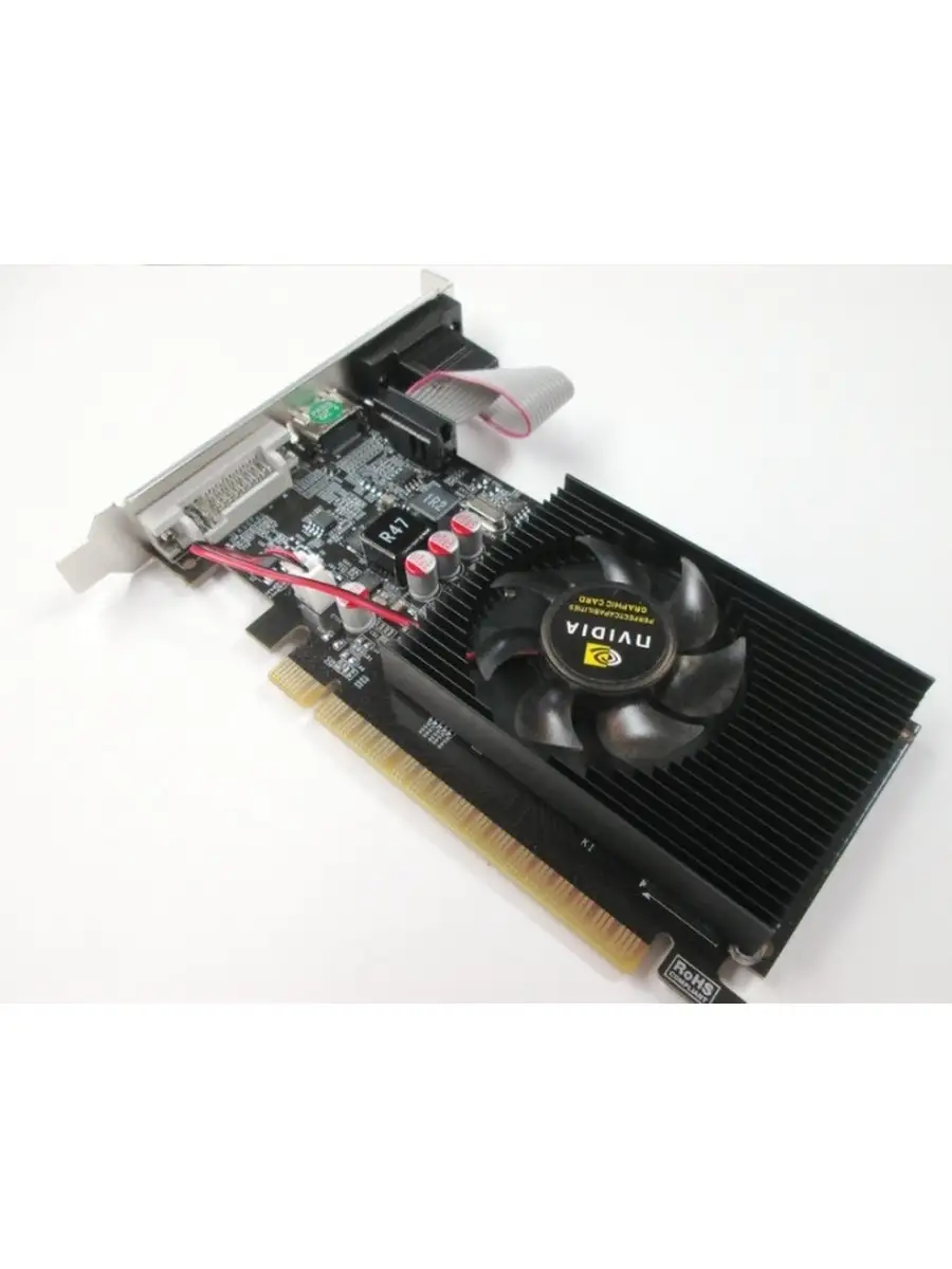 Видеокарта NVIDIA GeForce GT 730, GV-N730D3-2GI, 2ГБ, DDR3, 64bit