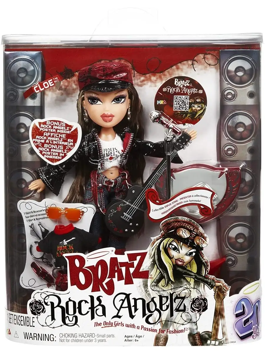 Rock Angelz 20 Yearz Cloe Братц Рок Ангел Хлоя 577782 BRATZ купить по цене  0 сум в интернет-магазине Wildberries в Узбекистане | 77760448