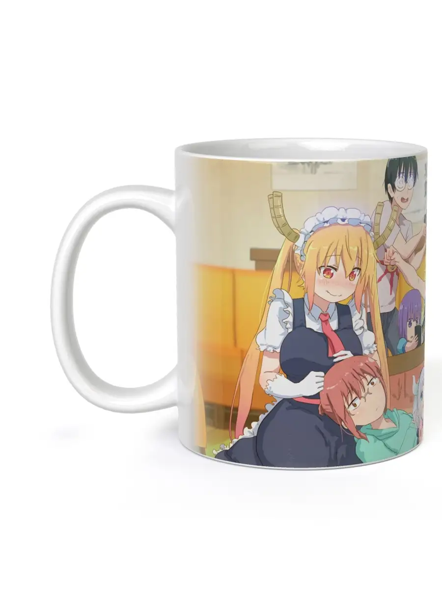 AnimeMerch Кружка Дракон горничная Кобаяши Кобаяси аниме манга