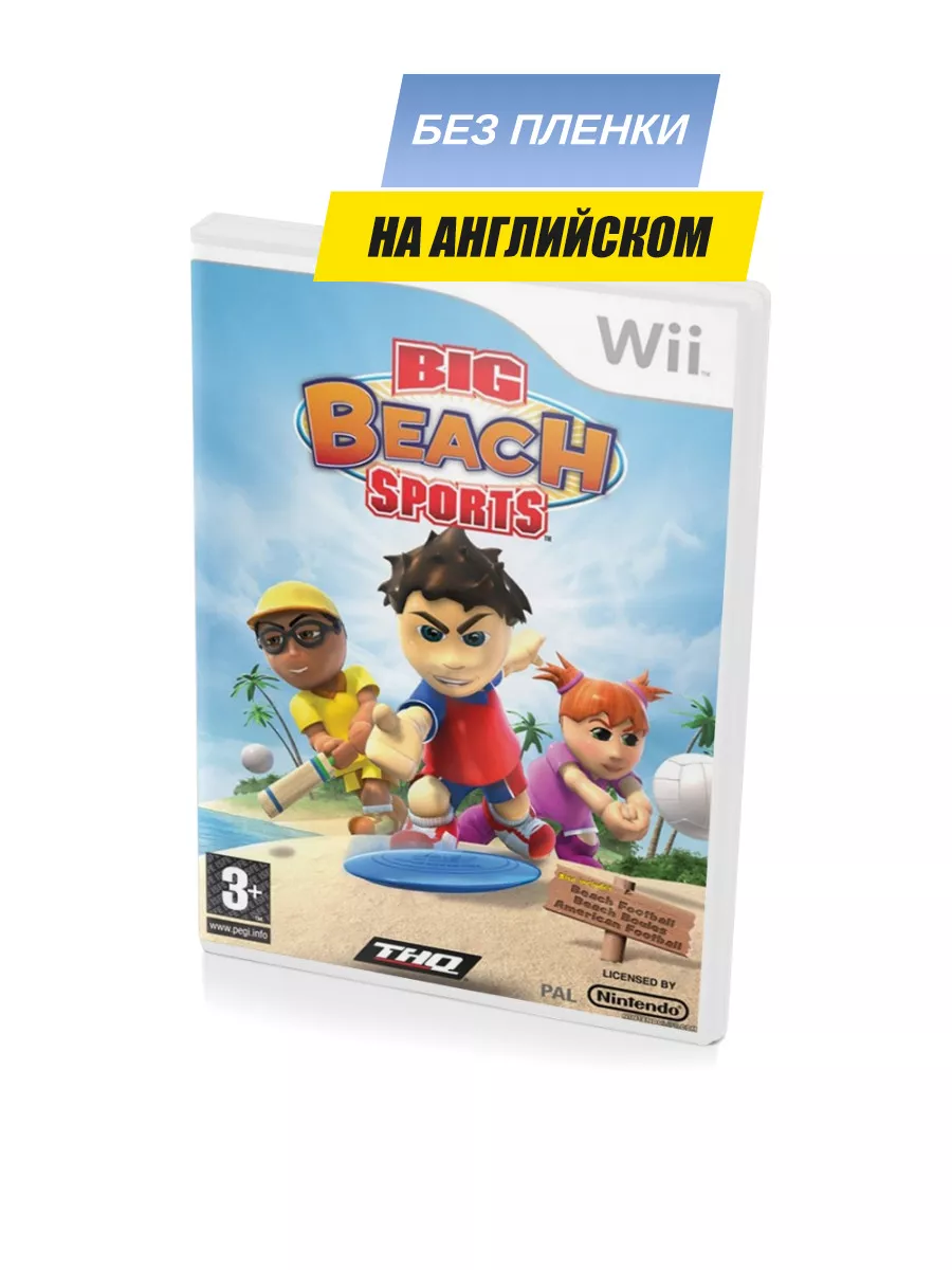 Игра Wii Big Beach Sports, английский (Wii), без пленки