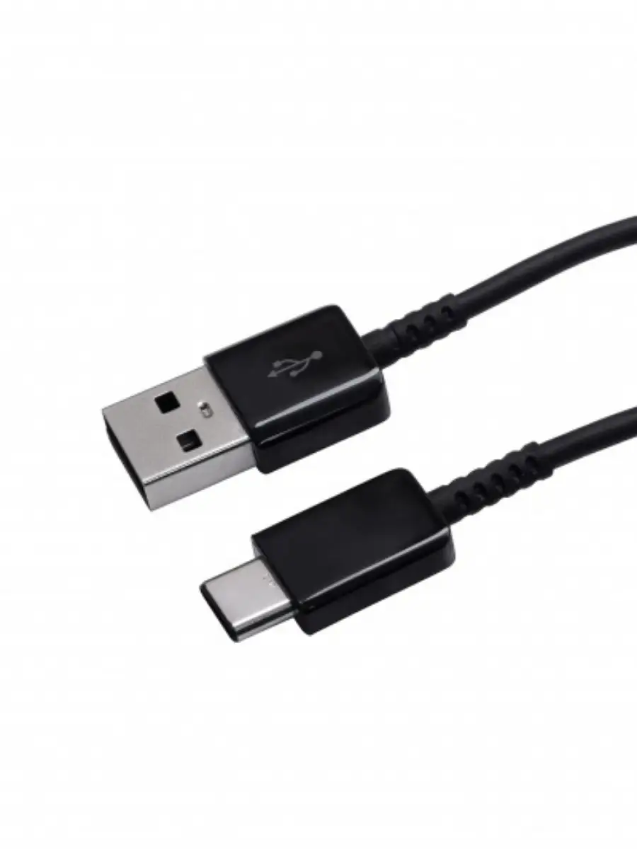 Кабель USB Type-C (1 метр) Черный, кабель для смартфона Samsung купить по  цене 448 ₽ в интернет-магазине Wildberries | 79328679