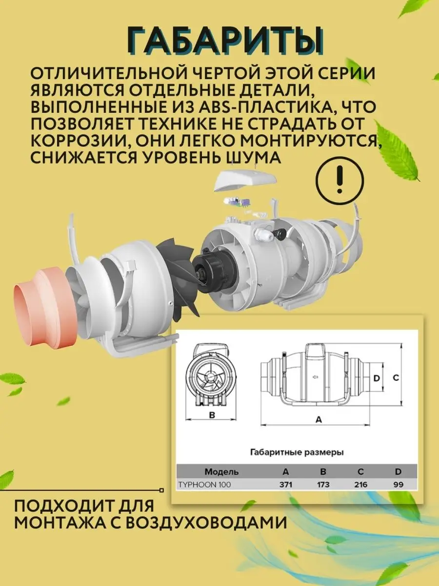 Era Pro Канальный вентилятор 100 мм