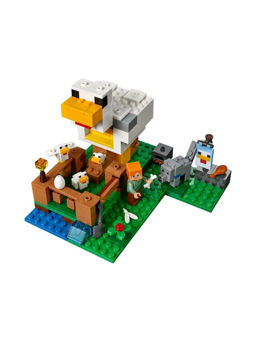 Конструктор Майнкрафт Курятник LEGO купить по цене 0 р. в интернет-магазине  Wildberries в Беларуси | 81902330