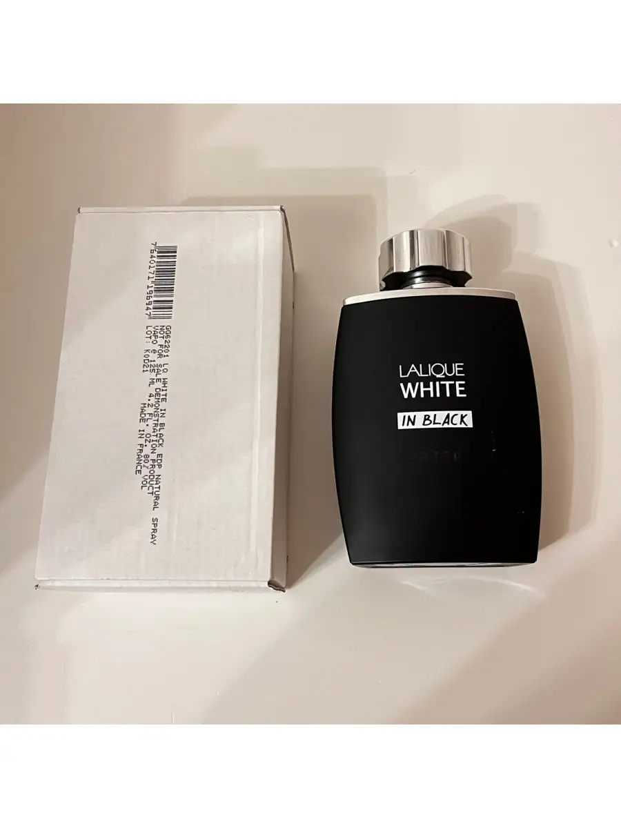 WHITE IN BLACK EDP ЛАЛИК ВАЙТ ИН БЛЭК ТЕСТЕР 125МЛ LALIQUE купить по цене 4  335 ₽ в интернет-магазине Wildberries | 83260811