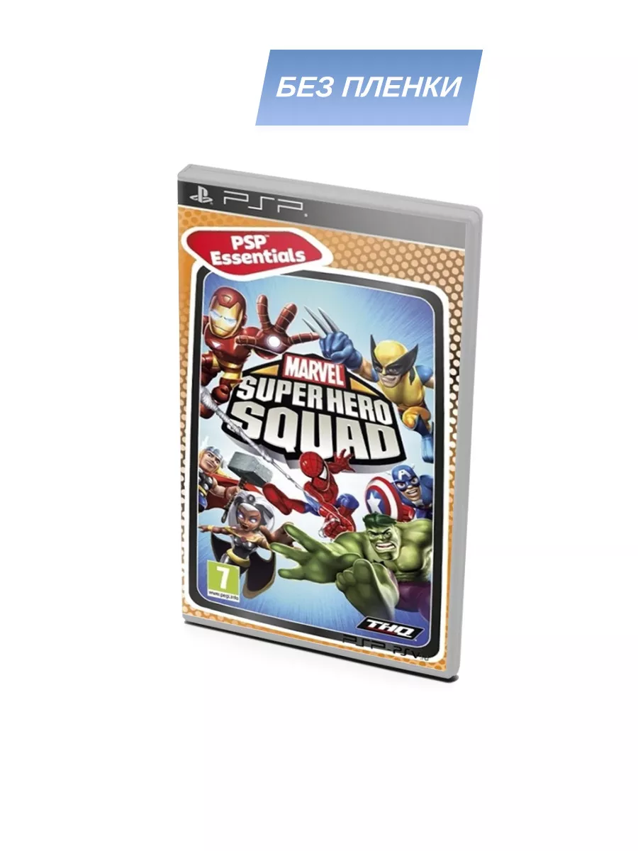 PSP игры Marvel Super Hero Squad Essentials, русские субтитры (PSP)