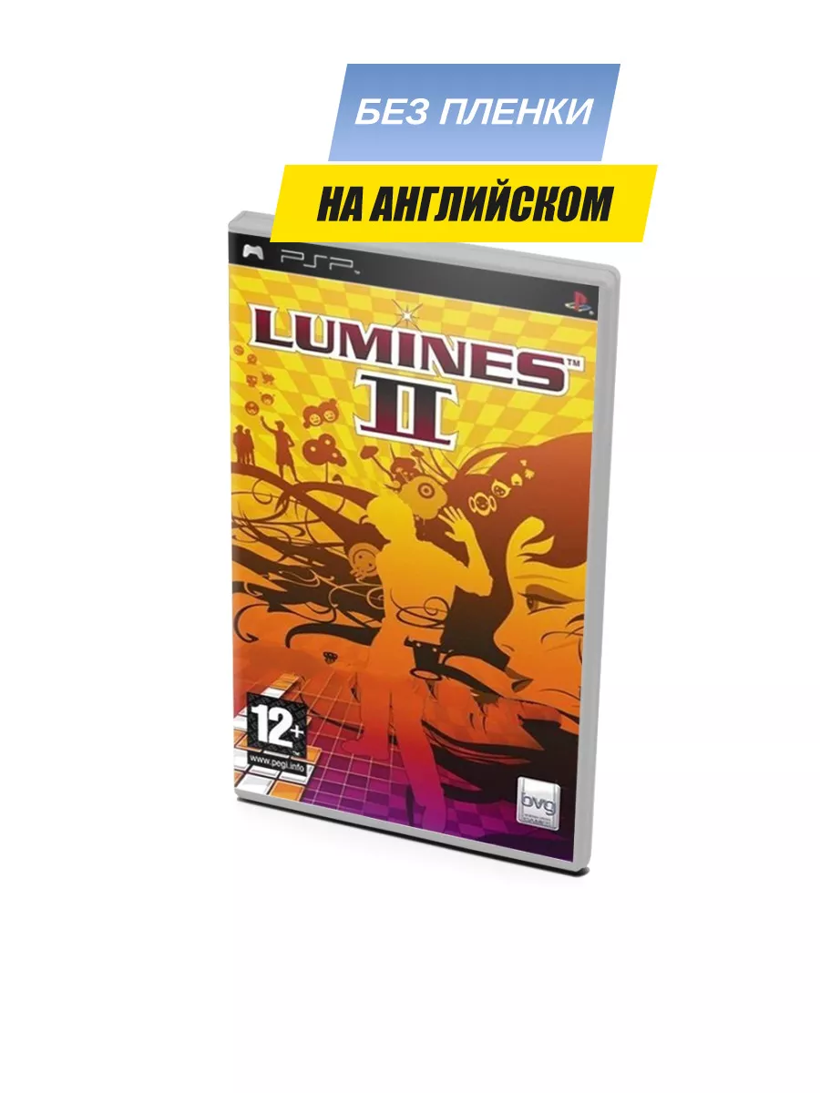 PSP игры Lumines 2, английский (PSP), без пленки