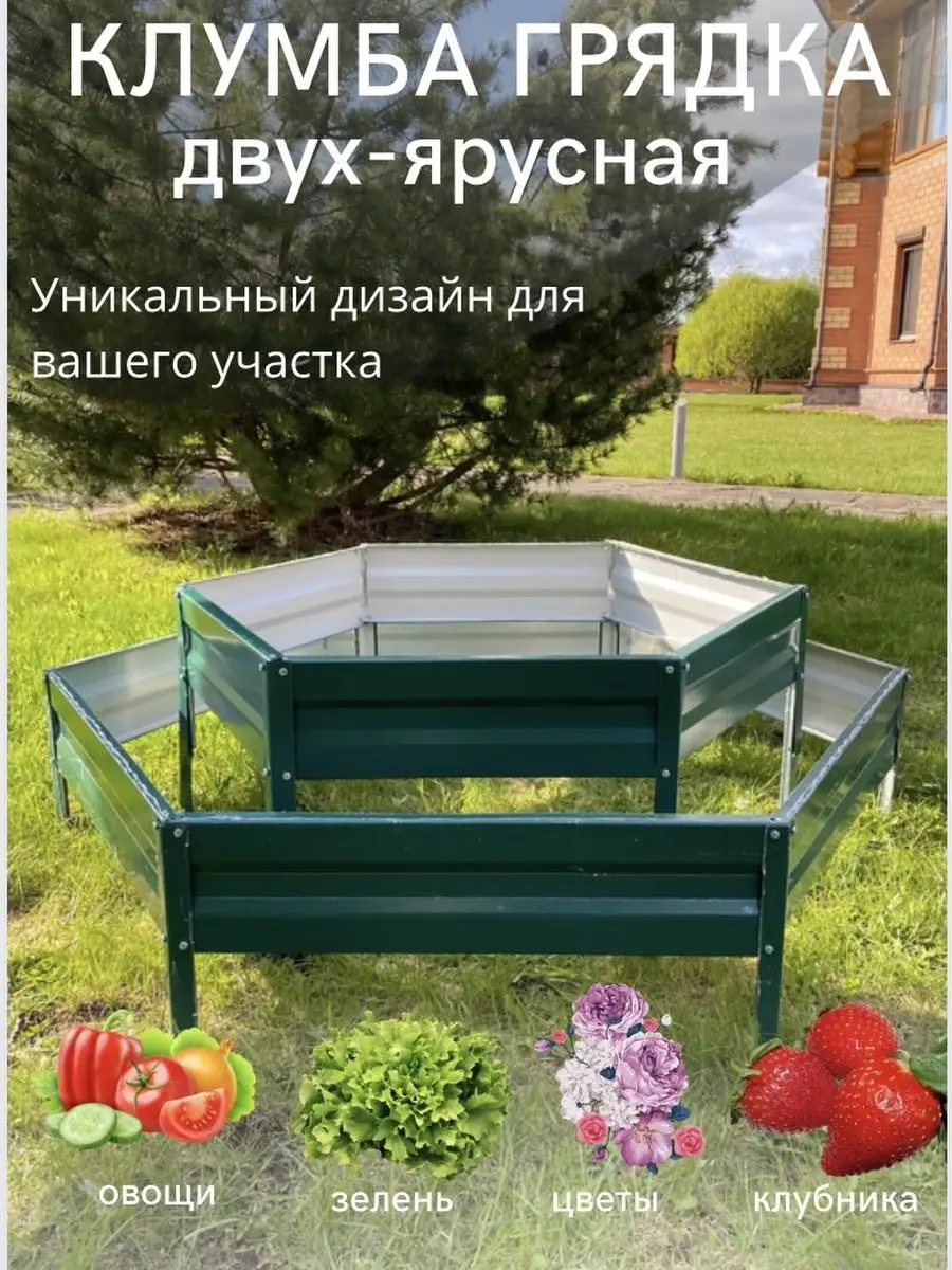 Многоуровневая грядка для клубники: 8 фото идей для вашего огорода | Growing food, Garden, Plants