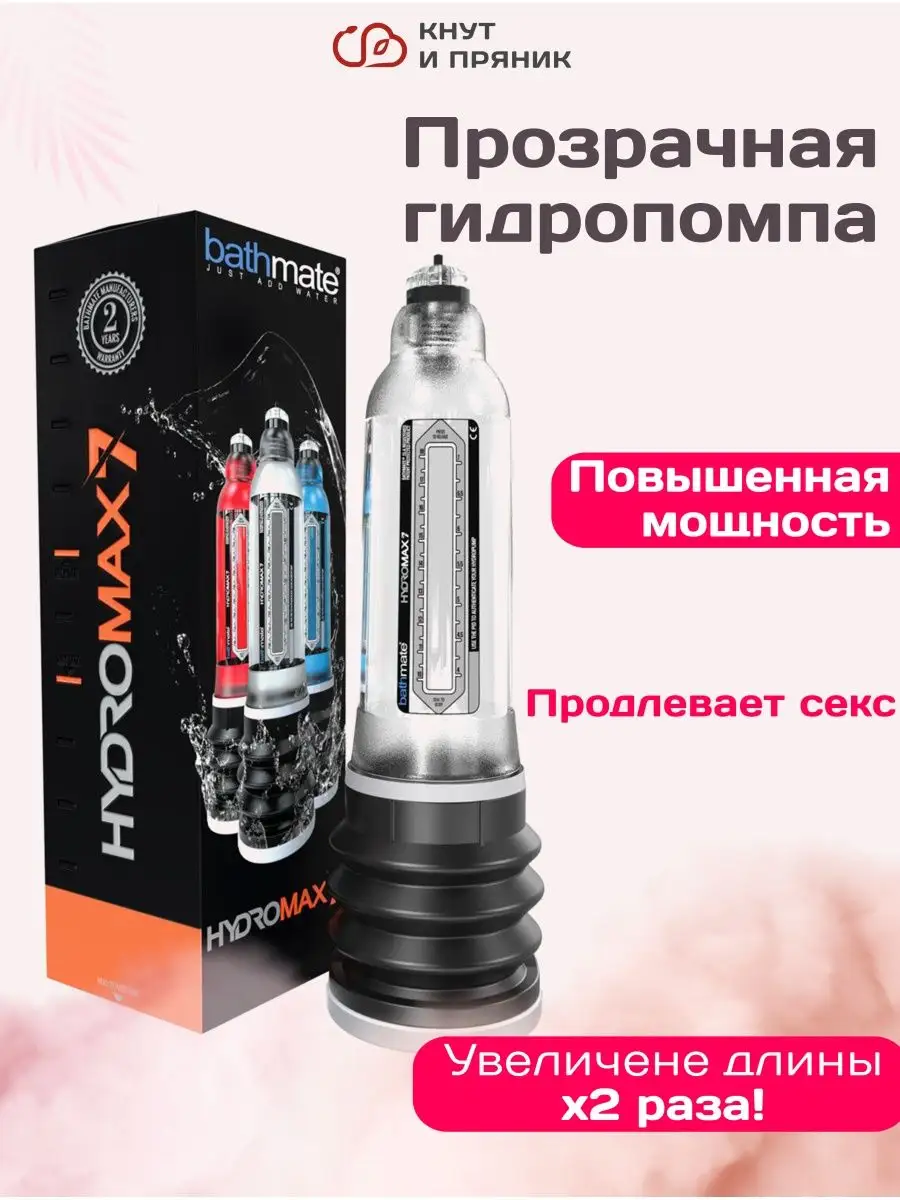 Вакуумная помпа эротик Bathmate купить в интернет-магазине Wildberries |  85299121