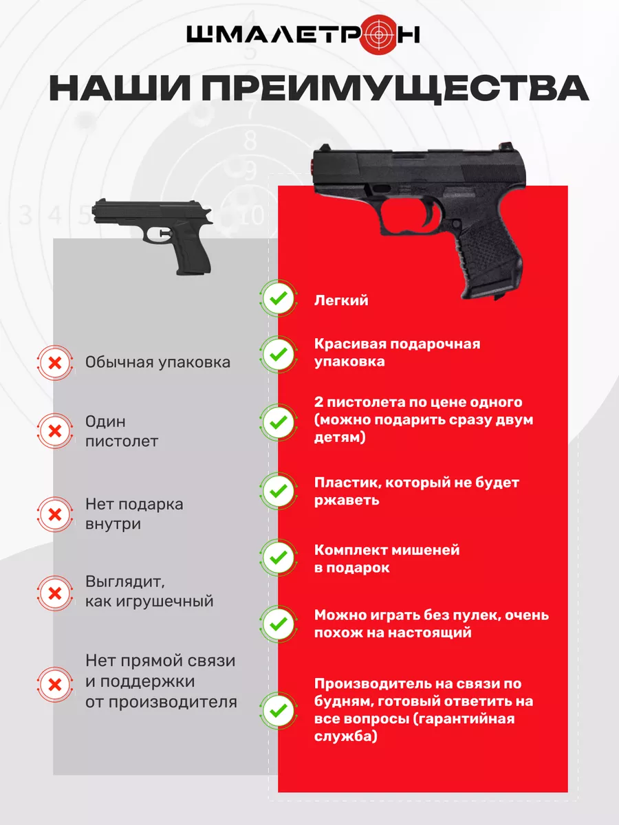 Пистолет с пульками игрушечный детский, набор Шмалетрон купить по цене 765  ₽ в интернет-магазине Wildberries | 86030081