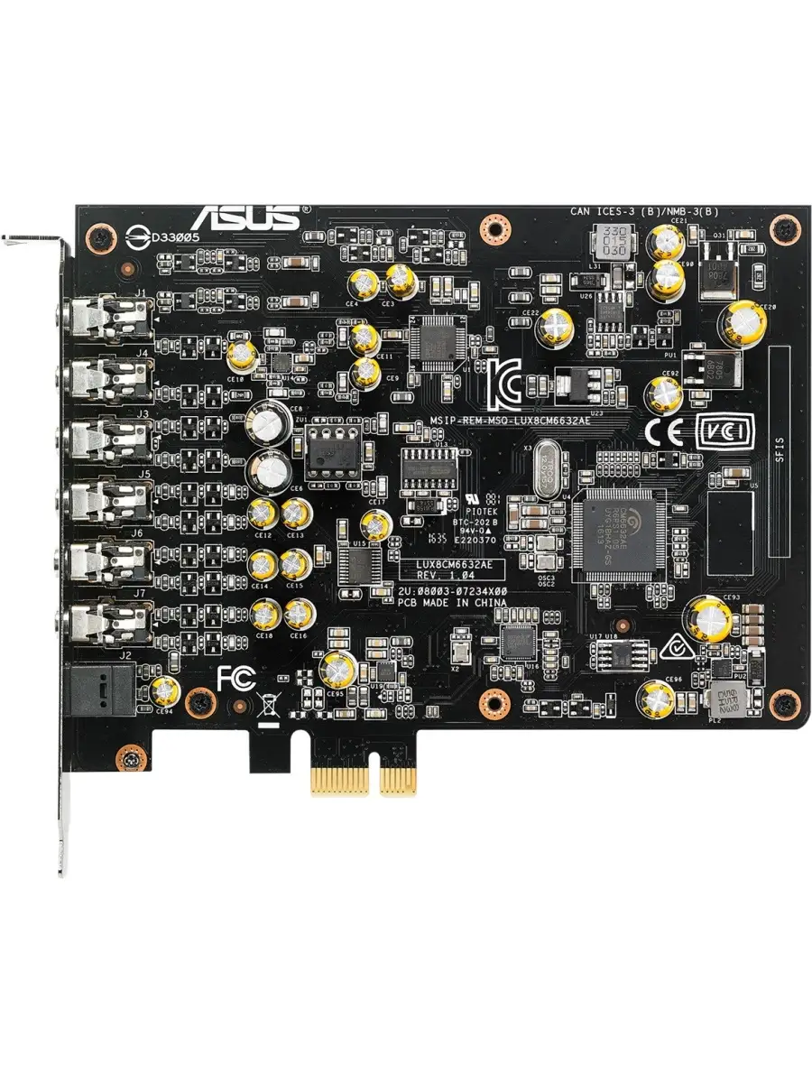 Asus Звуковая карта Asus PCI-E Xonar AE (ESS 9023P) 7.1 Ret