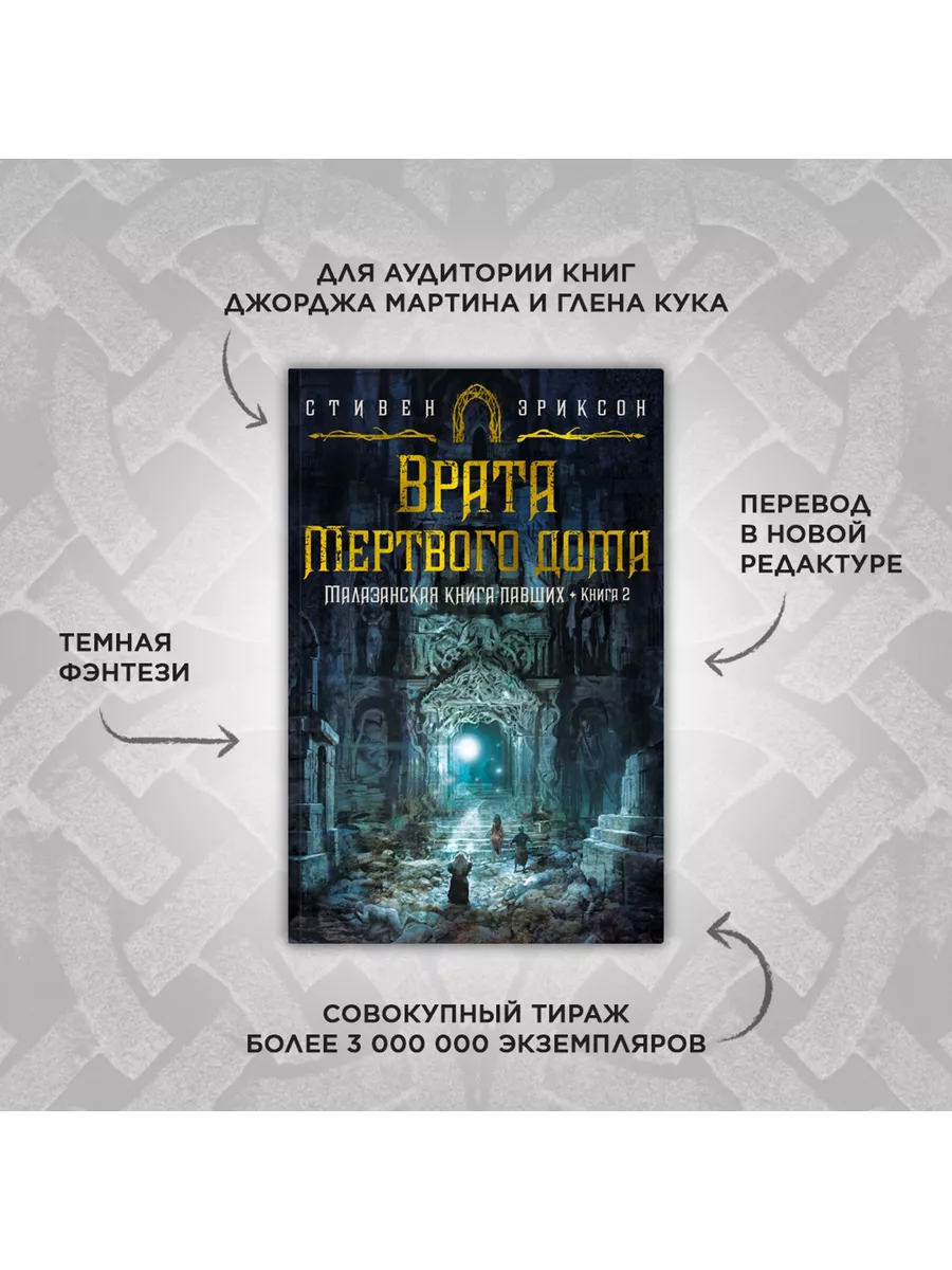 Малазанская книга павших. Книга 2. Врата Азбука купить по цене 766 ₽ в  интернет-магазине Wildberries | 86479526