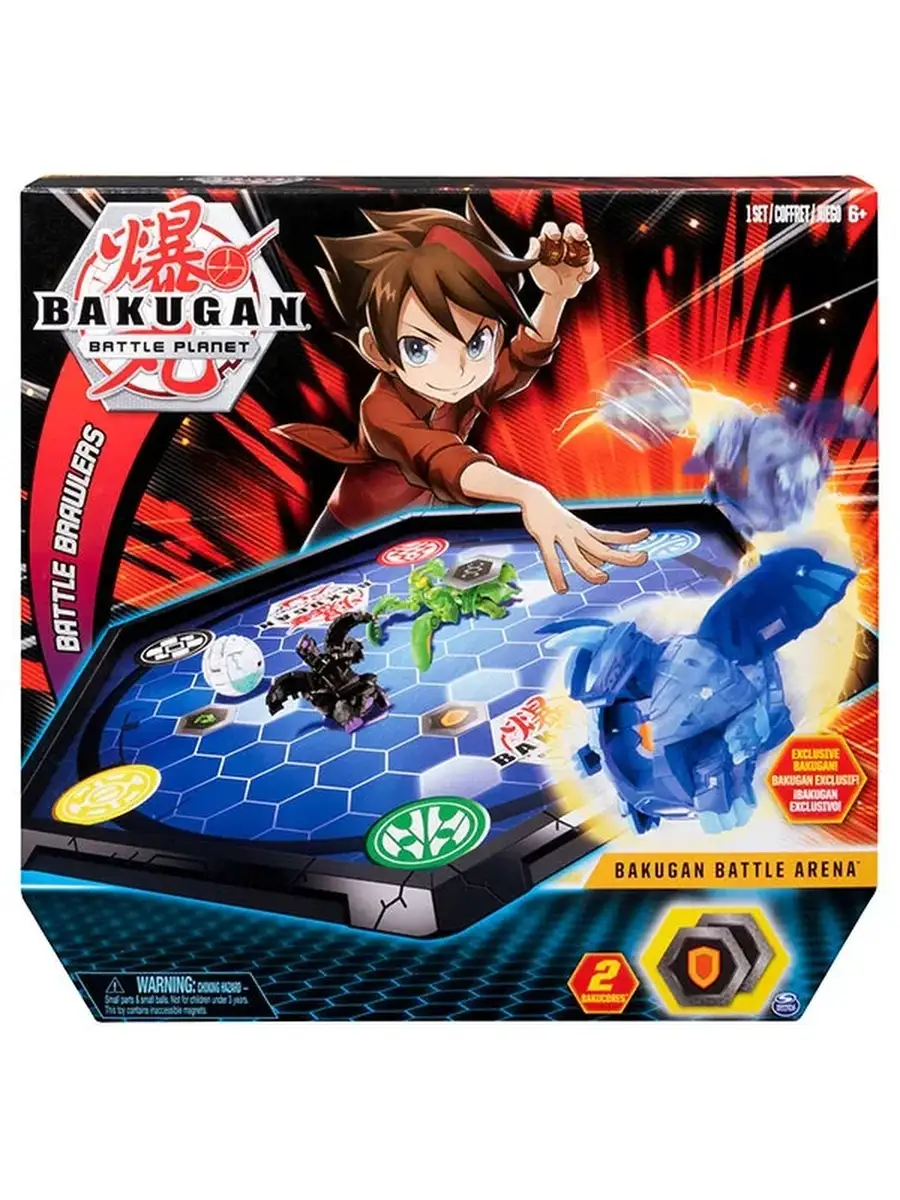 BAKUGAN Бакуган игровой набор с ареной и фигурками