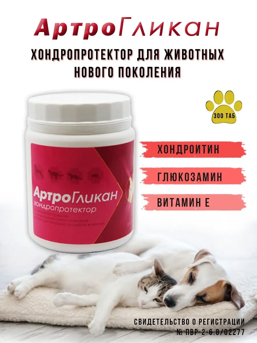 Купить Таблетки Артрогликан 300 Таблеток