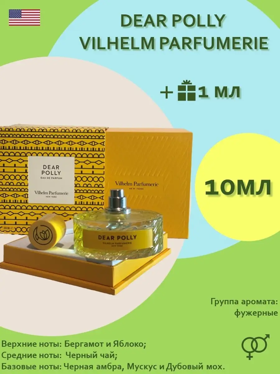 RaspivPHE Dear Polly Vilhelm Parfumerie Духи Парфюм Распив Пробник