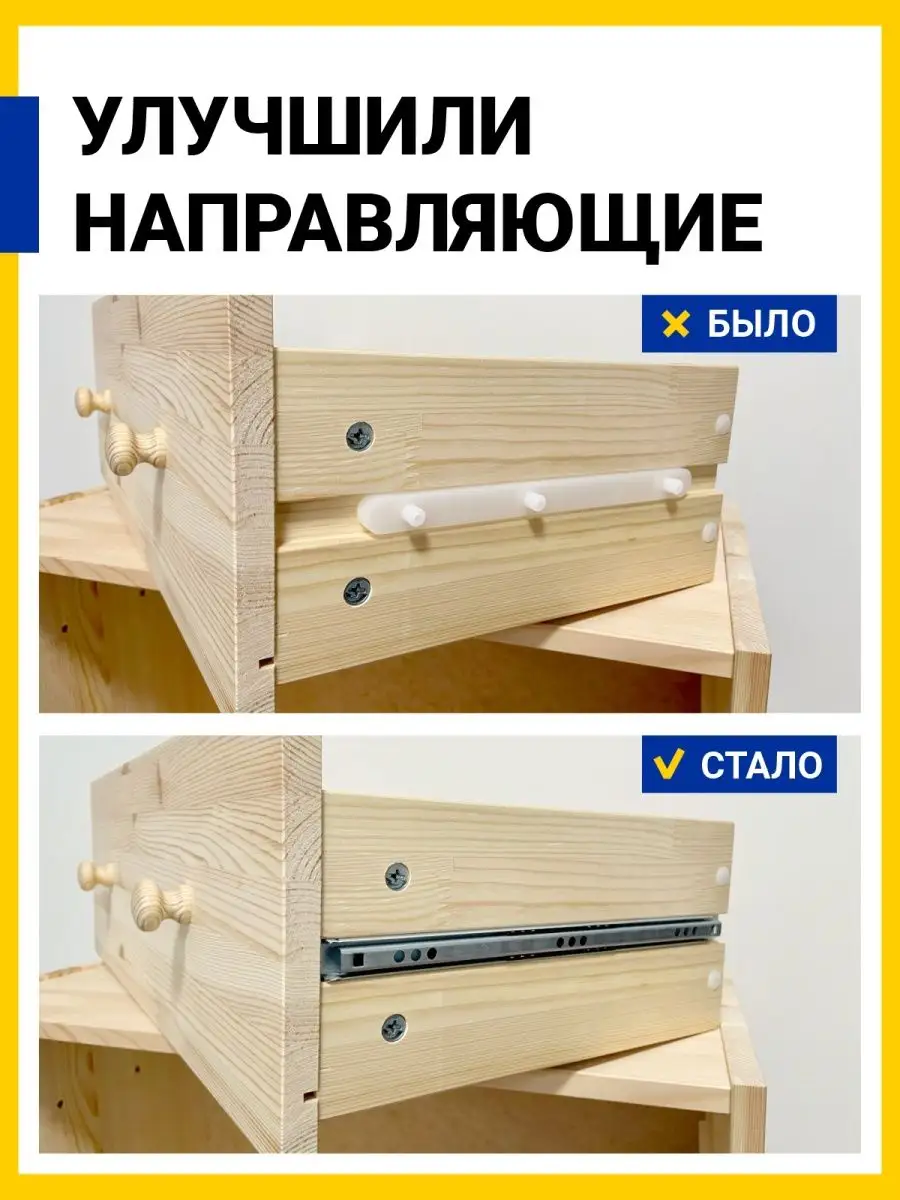 Комод для вещей РАСТ деревянный 3 ящика IKEA купить по цене 3 930 ₽ в  интернет-магазине Wildberries | 90343403