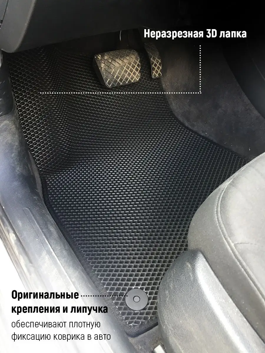 ЕВА Коврики Хендай Солярис Киа Рио 3 EVA AUTO MATS купить по цене 2 149 ₽ в  интернет-магазине Wildberries | 90346341