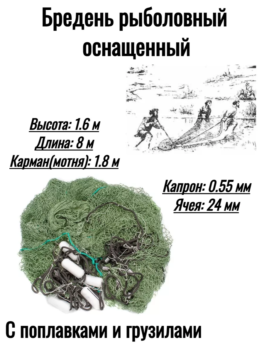 Купить Рыбацкий Бредень В Магазинах Нижнего Новгорода