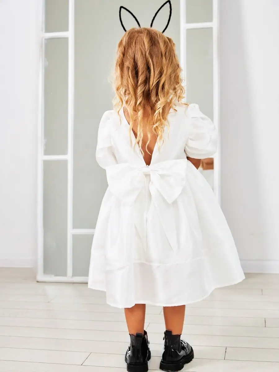 Как сшить нарядное платье для девочки 1 год своими руками