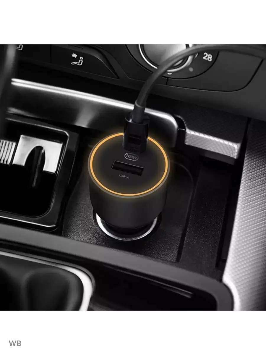 Xiaomi Авто ЗУ Xiaomi Car Charge 1A1C 100W USB+TYPE-C