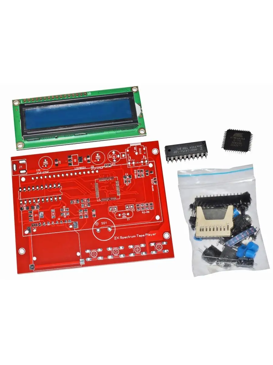 ZX Эмулятор магнитофона к ZX Spectrum (red) DIY Kit