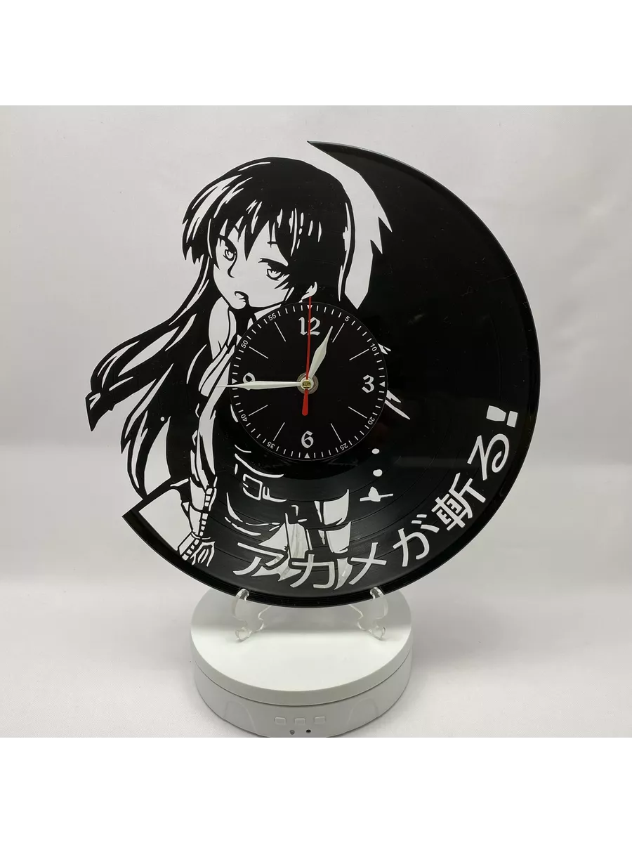 VinyllWatch Часы из винила / Akame ga Kill