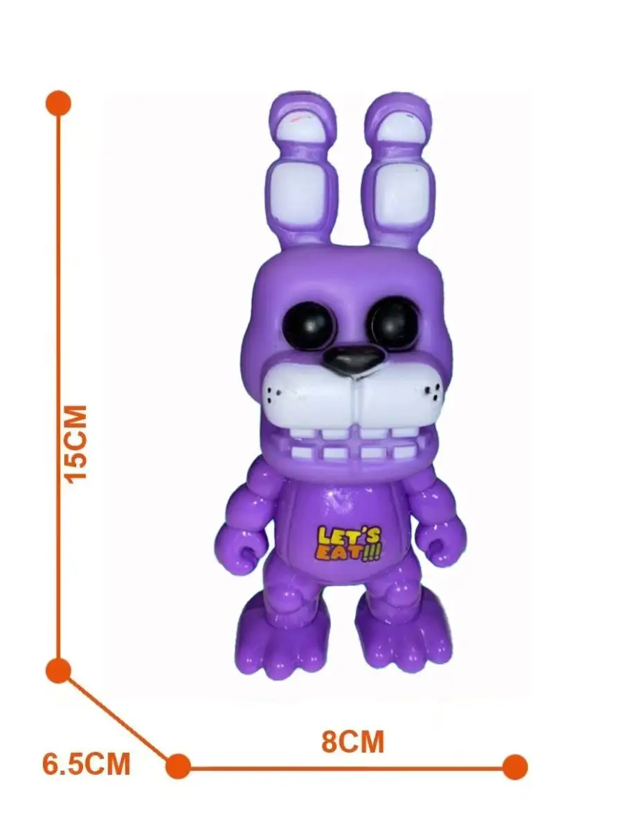 Фигурка-игрушка ФНАФ фигурки / FNAF игрушки / Five night at freddy купить  по цене 327 ₽ в интернет-магазине Wildberries | 96082203