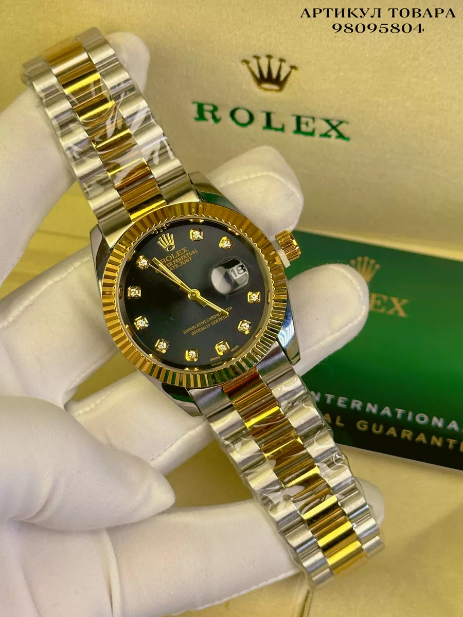 Часы наручные ролекс ROLEX купить по цене 1 310 ₽ в интернет-магазине  Wildberries | 96226569