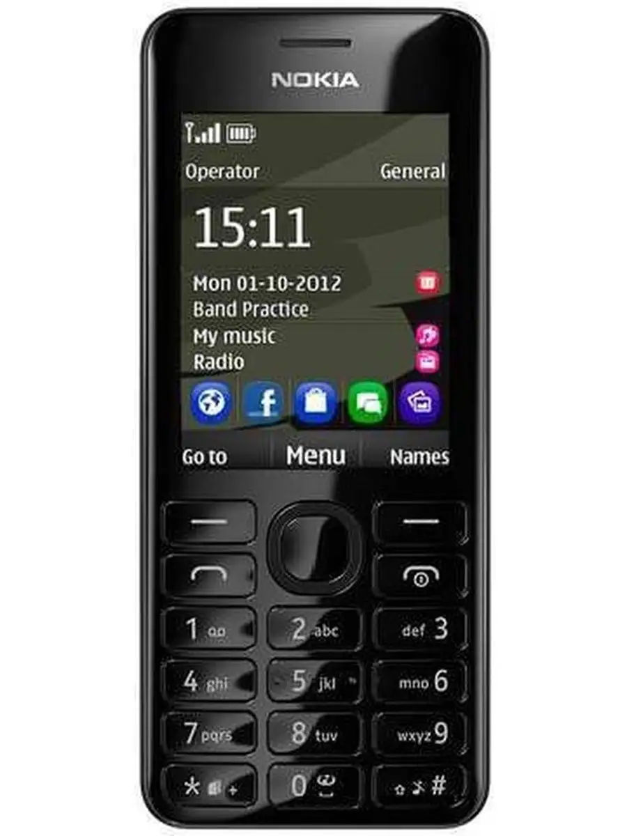 Мобильный телефон 206 Dual Sim Nokia купить по цене 355 200 сум в  интернет-магазине Wildberries в Узбекистане | 99237541